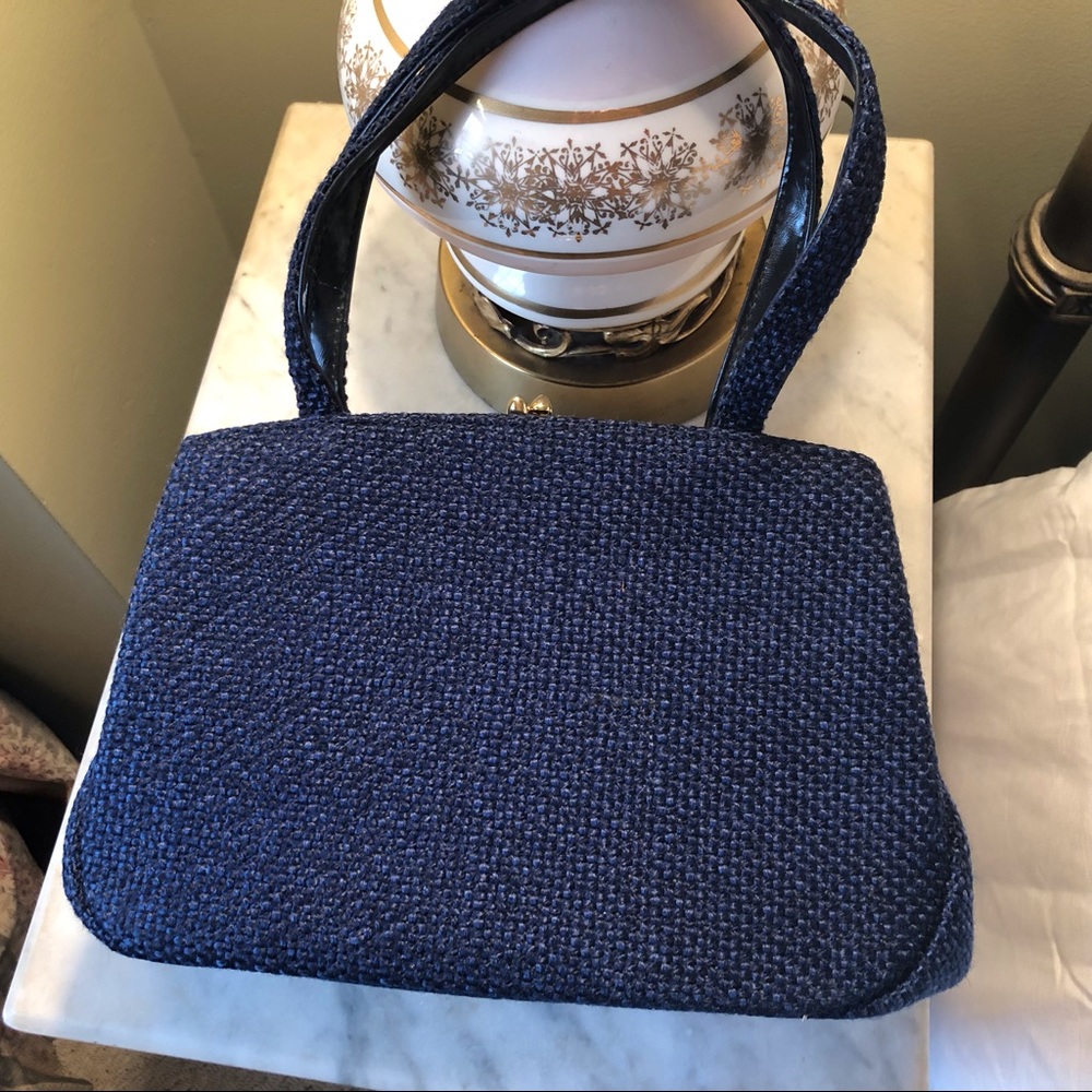 Vintage navy purse